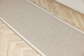 Šnúrkový obojstranný behúň Brussels 205681/10610 Linen krémový / béžový