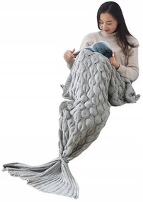 ISO Deka morská panna 190 x 45 cm - šedá