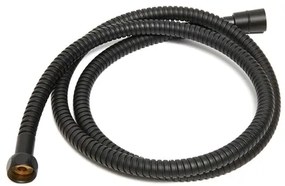 Ceramia S-Line Pro sprchová hadica 150 cm so zámkom proti pretočeniu čierna SLHADICEC