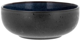 Čierna/modrá kameninová ramen miska Gastro Dark Blue/Black – Bitz