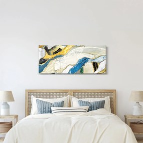 Obraz - Farebný mramor (120x50 cm)