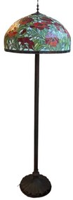 Luxus vitráž Tiffany lampa chain Ø50*160 POPPY
