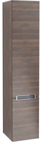 VILLEROY &amp; BOCH Subway 2.0 závesná vysoká skrinka, 2 dvierka, pánty vpravo, 350 x 370 x 1650 mm, Arizona Oak, A71010VH