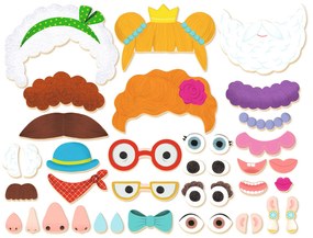 Hra s magnetmi – portréty