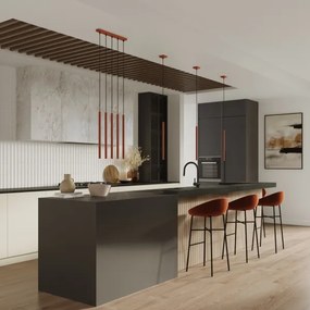 Sollux SL.1524 - Luster na lanku PASTELO 1xG9/8W/230V červená