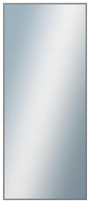 DANTIK - Zrkadlo v rámu, rozmer s rámom 60x140 cm z lišty Hliník platina (7269019)
