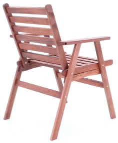 Záhradná stolová zostava Torin - 6 miest, hnedá