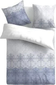Obliečky Essencia 140x200 cm, modro-biele ornamenty, renforcé%
