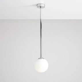 PINNE CHROME | Jednoduchá stropná lampa v chrómovom prevedení Veľkosť: M