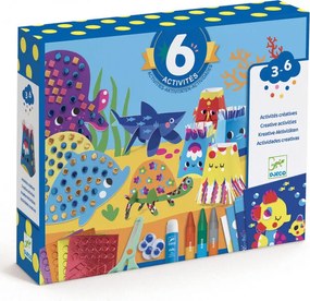 Djeco Veľká kreatívna sada: Podmorský svet