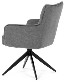 Autronic BONTEC Jedálenská stolička, sivá, látka, DCH-P3170 GREY2 Farba: Šedá