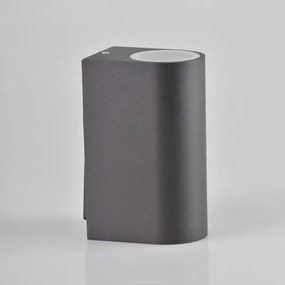 Vonkajšie nástenné bodové svietidlo BOSTON 2xGU10/10W/230V IP44