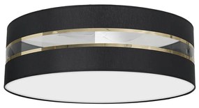 Stropné svietidlo ULTIMO 3xE27/60W/230V čierna