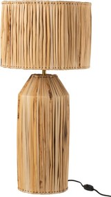 Stolová prírodná lampa z banánových listov Hanna Bannas - Ø 35*87 cm/ E27/ 40W