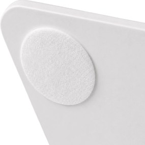Príručný stolík Selby 48 cm - biela