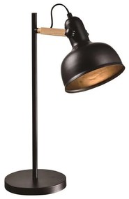 Candellux Stolná lampa RENO 1xE27/40W/230V čierna CA0701