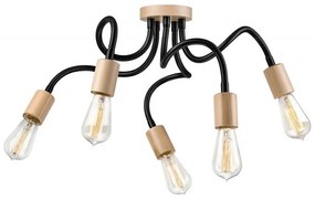 Prisadený luster CAMERON 5xE27/60W/230V