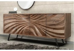 Komoda 44389 Hurricane 175cm Drevo Acacia Hnedá  - Komfort-nábytok