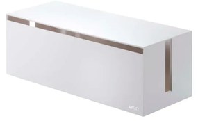 Biely box na nabíjačky YAMAZAKI Web Cable Box
