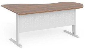 Rohový stôl Manager 180 x 120 cm, pravý, orech warmia