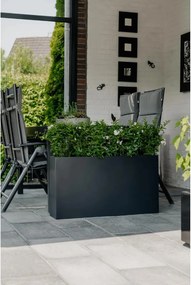 Kvetináč ELEMENTO SLIM, sklolaminát, šírka 90 cm, antracit