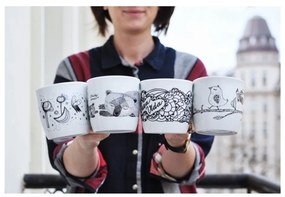 Bonami hrnček z limitovanej edície Domov tu od Bumpkin Tattoo, 260 ml