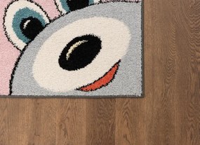 Detský koberec Funky Top Tig žltý