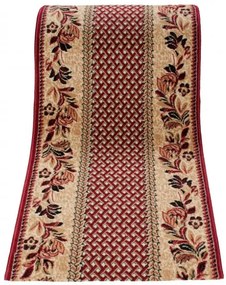 Behúň ATLAS PP 7192B tmavý béžový, červený