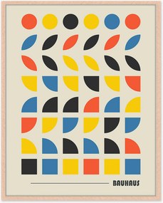 Nástenná dekorácia v ráme Bauhaus Pieces