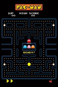 Plagát, Obraz - Pac-Man - Maze, (61 x 91.5 cm)