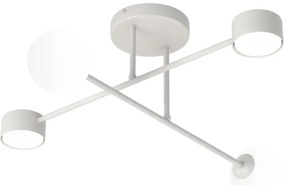 Prisadený luster HOLON 2xG9/8W/230V + 2xGX53/12W šedý