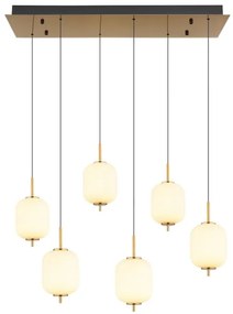 Globo 15217-6 - LED Luster na lanku EWALD 6xLED/6,7W/230V