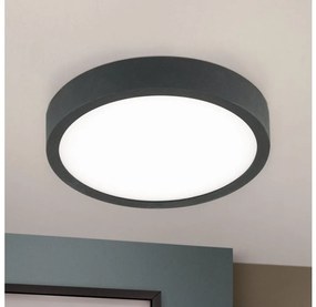 Orion DL 7-657/14 - LED Stropné svietidlo BULLY LED/12W/230V pr. 14 cm čierna