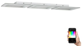 Eglo 900482 - LED RGBW Stmievateľné stropné svietidlo PADROGIANO-Z LED/42,5W/230V