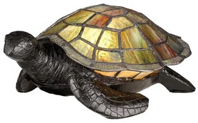 Elstead QZ-SAWBACK-TL - LED dekoratívne svietidlo TIFFANY 1xG9/3W/12/230V korytnačka