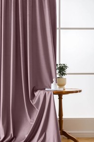 Svetlo fialový zatemňovací záves VELVET 140x270 cm Zavesenie: Riasiaca páska