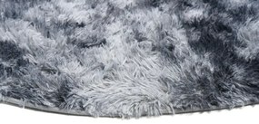 Koberec SILK DYED MR-577 sivý kruh