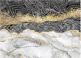 Obraz - Mandala v mramore (70x50 cm)