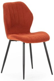 Jedálenská stolička v tehlovej farbe v súprave 4 ks Milu – Marckeric