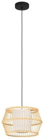 Eglo 390233 - Luster na lanku MONTERROSO 1xE27/40W/230V bambus