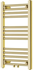Mexen Mars, vykurovacie teleso 700x400 mm, 188 W, zlatá lesklá, W110-0700-400-00-50