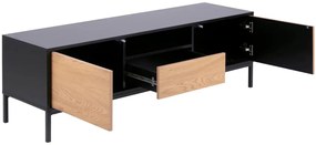 Actona TV stolík Seaford 140 - dub divoký / čierna