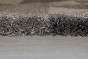 Flair Rugs, AKCIA: 160x230 cm Kusový koberec DAKAR Nuru Grey / Ivory, šedá, chodba / predsieň