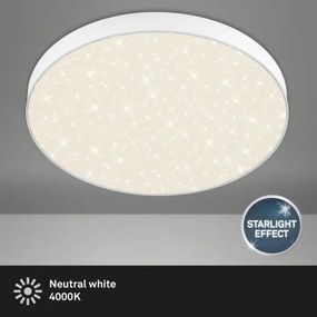 Briloner 7075-416 - LED Stropné svietidlo STAR SKY LED/24,5W/230V pr. 38 cm biela