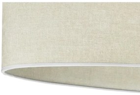 Duolla - Prisadený luster OVAL 2xE27/15W/230V šedá