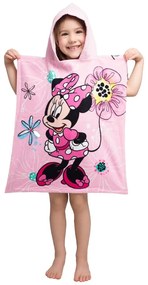 Ružový froté detský župan Minnie - Jerry Fabrics
