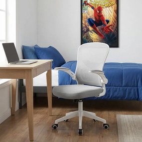 Detská otočná stolička Neoseat LEXI — látka, sivá