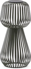 LED stolové vonkajšie svietidlo so stmievačom so solárnym panelom (výška 42 cm) Reiba – Kave Home