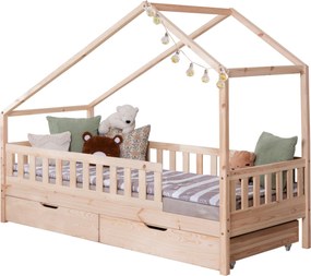 XXXLutz DOMČEKOVÁ POSTEĽ, 100/200 cm prírodná farba Livetastic - Detské izby - 000406008129