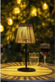 LED stolové/prenosné vonkajšie svietidlo so solárnym panelom ø 14 cm Salford – House Nordic
